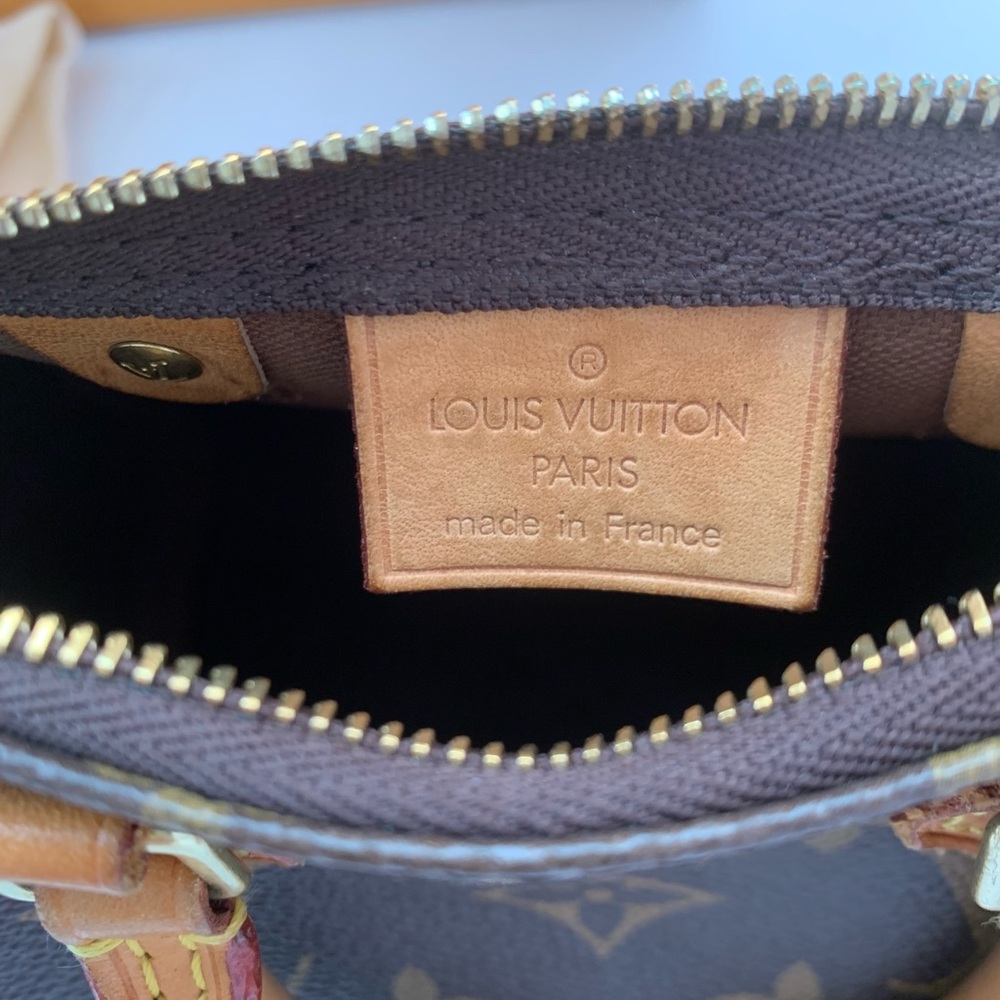 Louis Vuitton Nano Speedy Monogram Bag - Picture 11 of 12